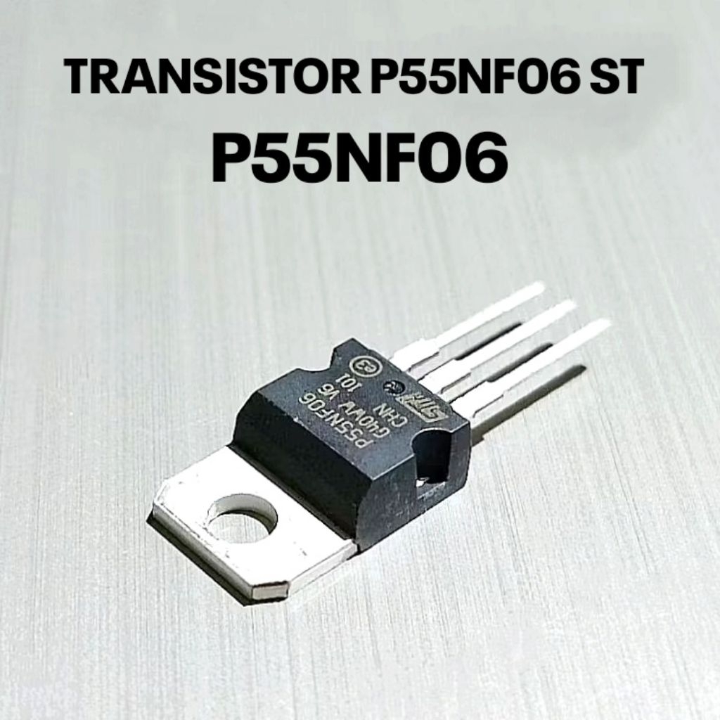 TRANSISTOR TR MOSFET 55N06 STP55NF06 P55NF06 P 55NF06 N-ch 60 V 50 A STripFETSGS Thomson (ST)