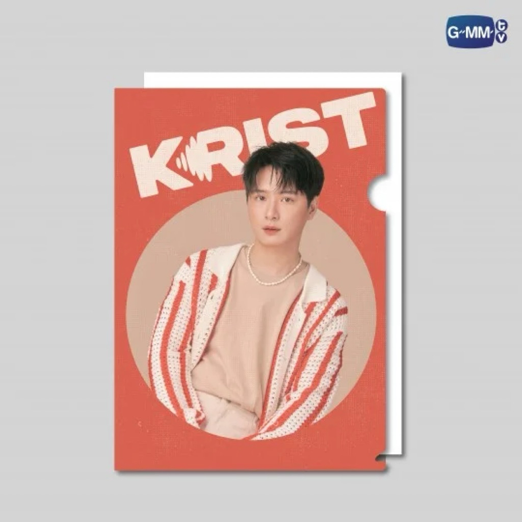 [PO] KRIST - BLOOMING SERIES FOLDER | GMMTV MERCHANDISE