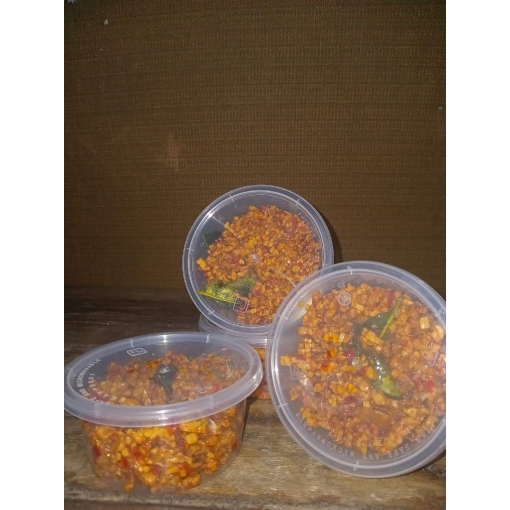 Sambel kering tempe/kering tempe/tempe kering