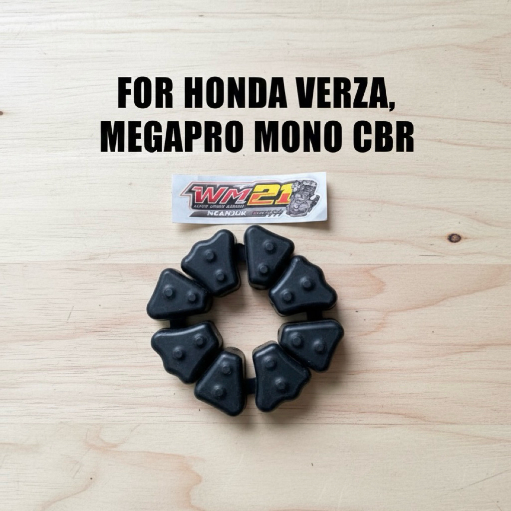 Karet Napgir Verza / CB150R / MEGAPRO Mono - Karet Tromol Anti Hentak PnP