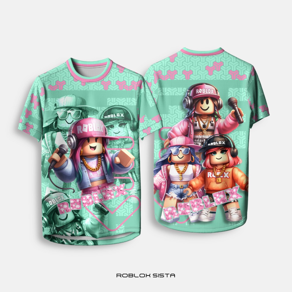 Jersey Harian Drifit Premium 3R Roblox ( Roblox Sista )