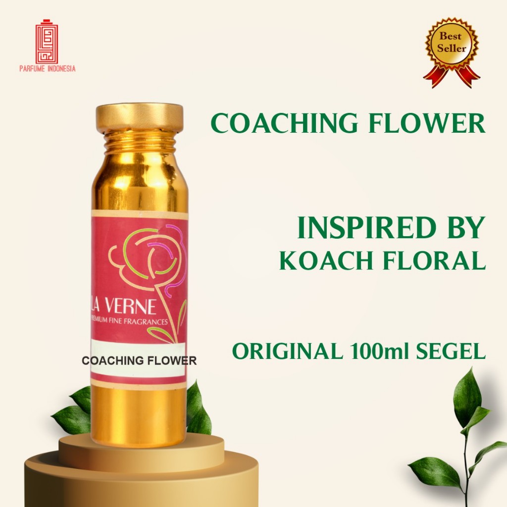 bibit parfum murni COACHING FLOWER LA VERNE 100ML SEGEL