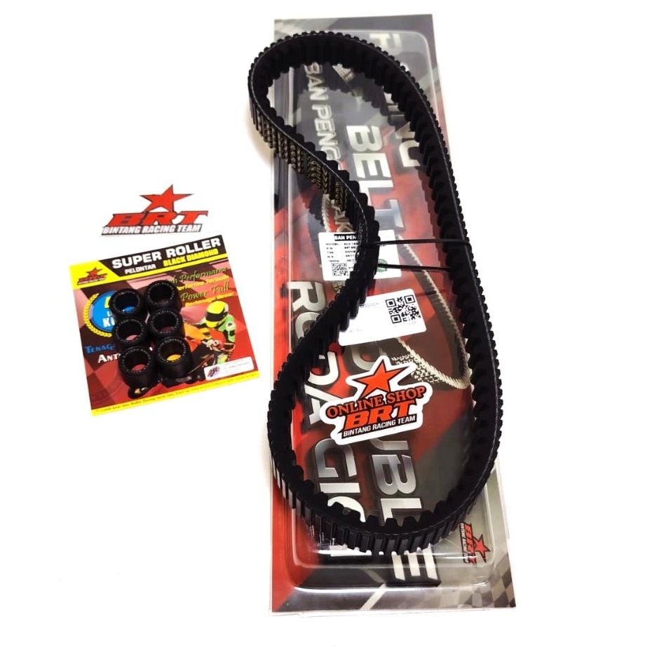 VANBELT VBELT DOUBLE COG + ROLLER BRT PCX 150 ADV 150 PCX 160 ADV 160 V BELT + ROLLER BRT PCX ADV 15