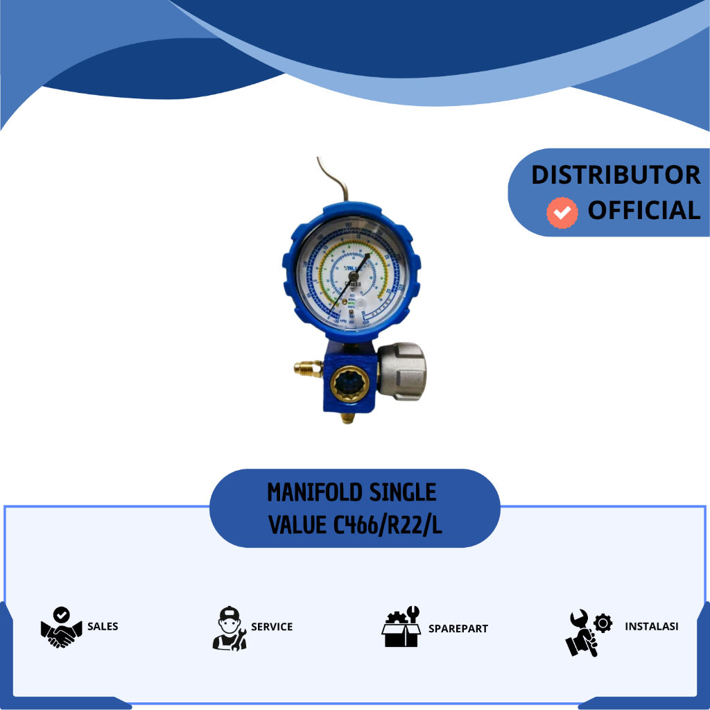MANIFOLD SINGLE VALUE C466/R22/L