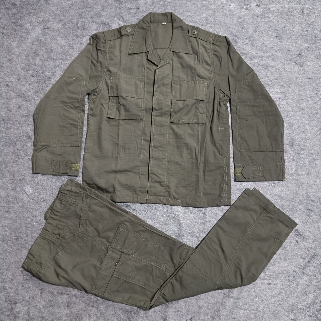 Seragam PDL Tactical Hijau Brimob / Seragam PDL Hijau Brimob / Seragam PDL Brimob Hijau