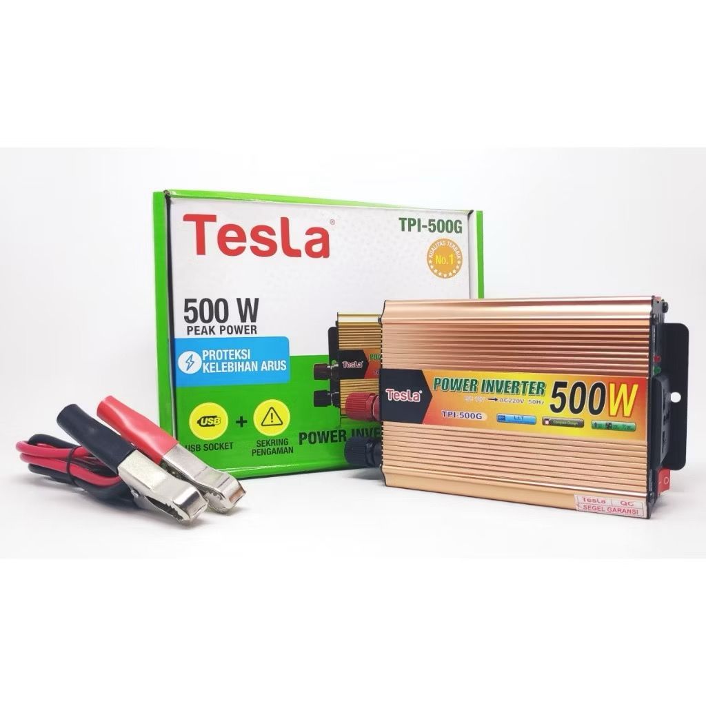 ORIGINAL POWER INVERTER TPI-500G 500WATT DC 12V TO AC 220VAC