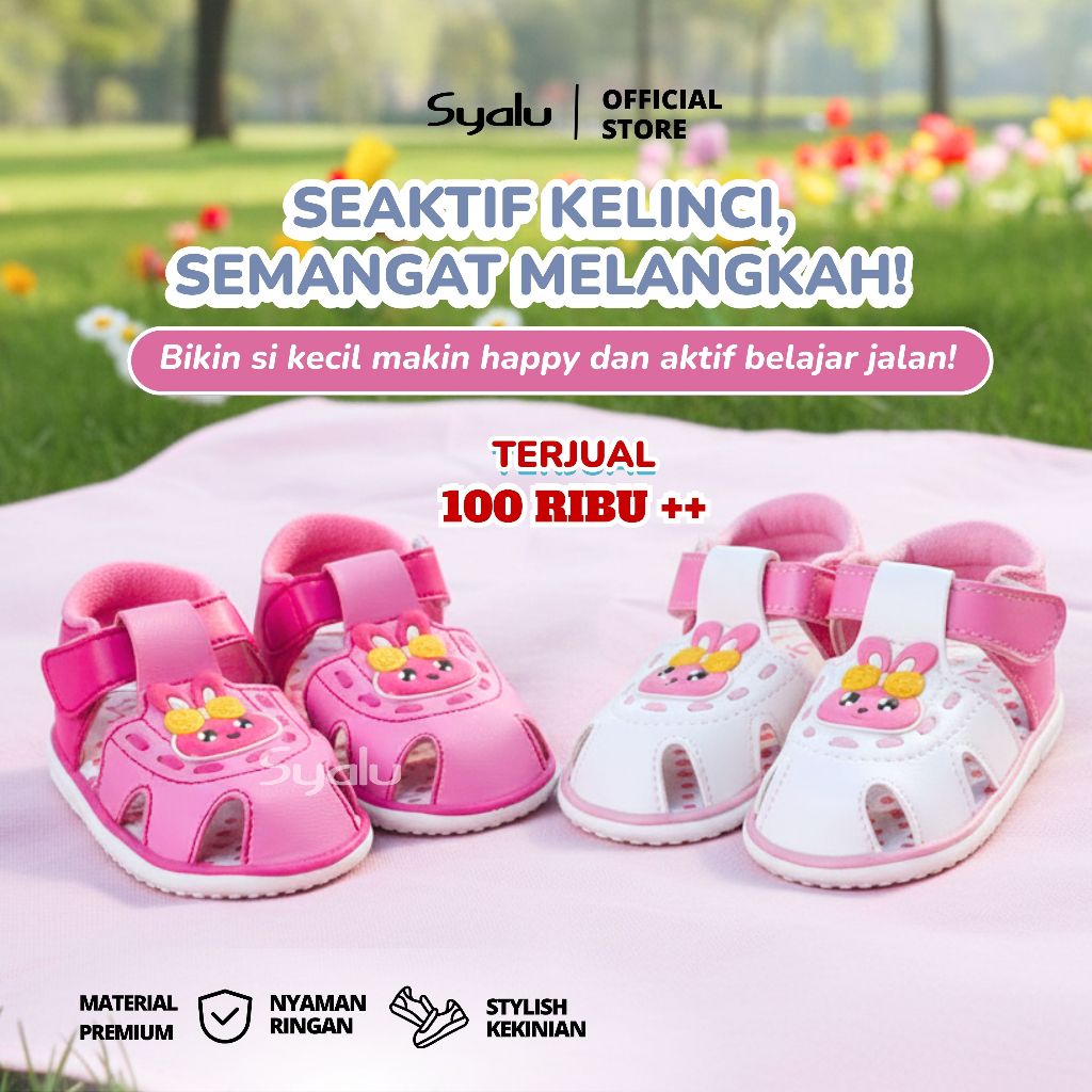 Syalu Sandal Anak Perempuan Bunyi Cit Cit C12