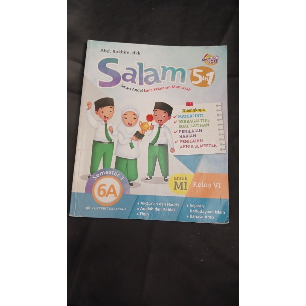 Salam 5in1 untuk MI kelas 6A semester 1