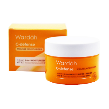 wardah C-Defense Mousse Moisturizer