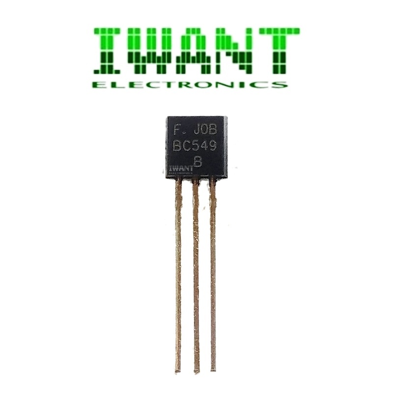 BC549 TRANSISTOR BC549 BC 549 TR  NPN GENERAL PURPOSE BC549 30V 100mA