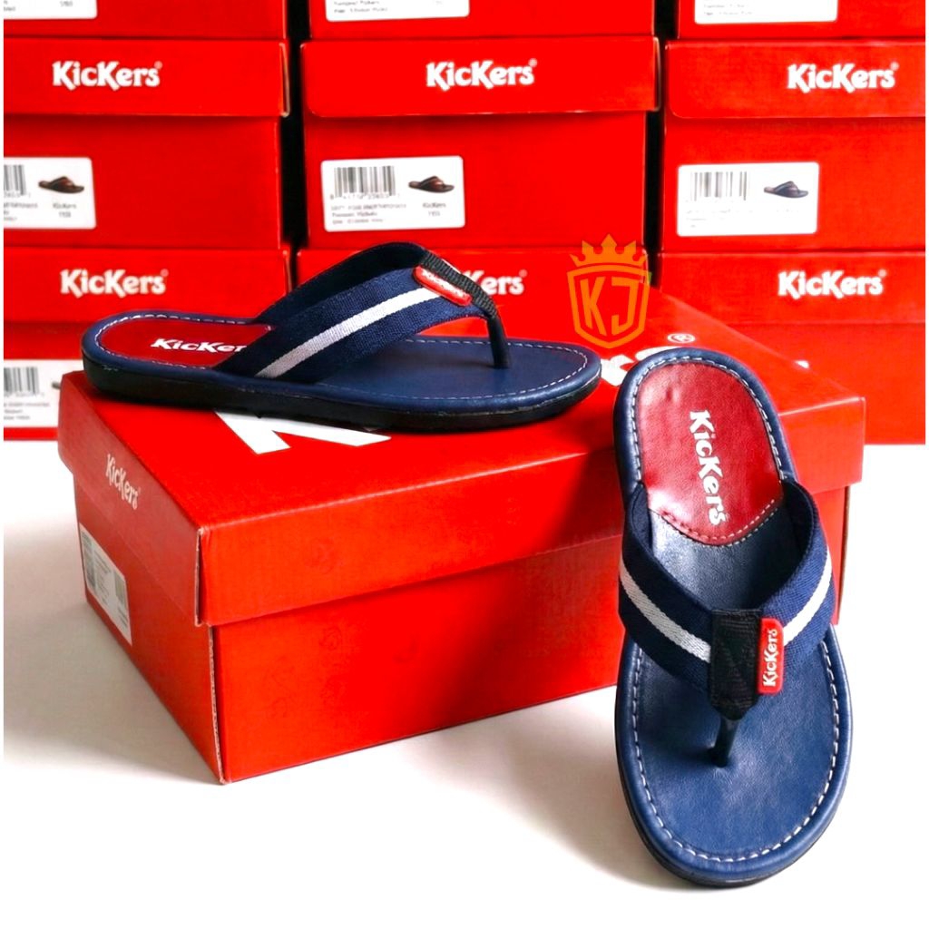 Sandal anak laki laki japit Kickers