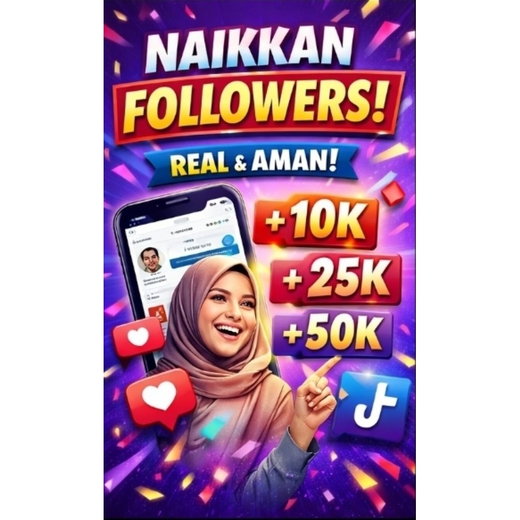 Tambah Follower IG, Tiktok