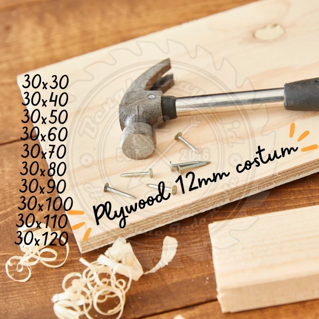 Plywood 12mm semi meranti plywood custom