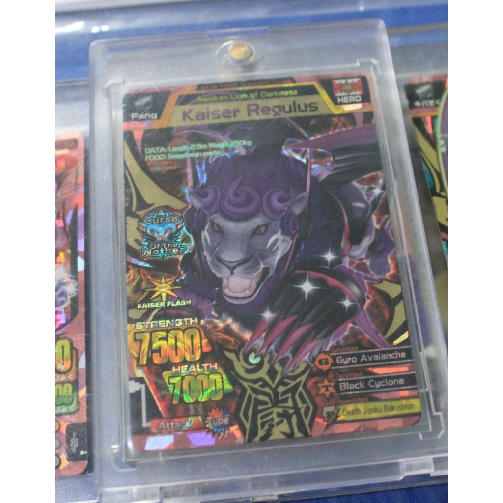 Strong animal kaiser s3 kaiser regulus champion ultra rare
