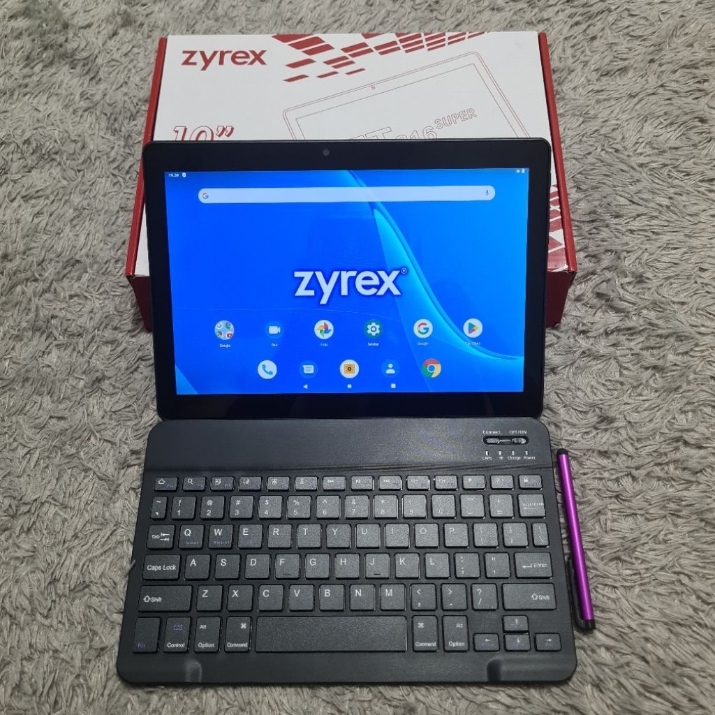 Zyrex Android Tablet 3/32 10inch ZT216 Super Second Mulus Lengkap