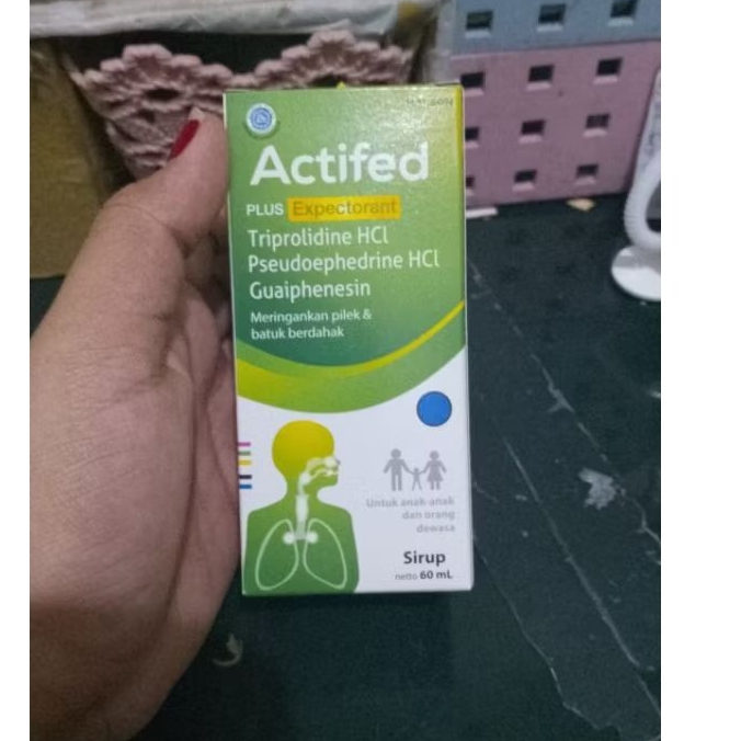 Actifed HIJAU (Pilek+Batuk Berdahak)