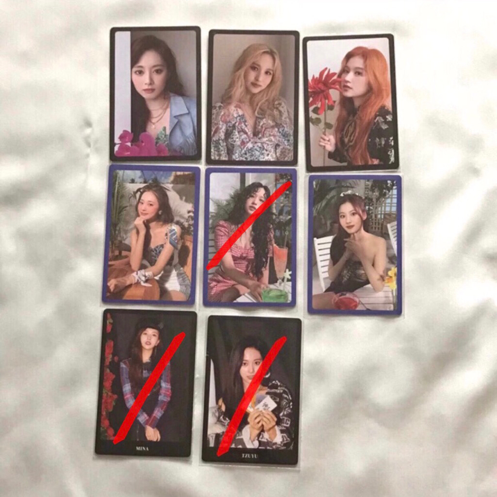 PHOTOCARD TWICE benefit Official (minimal 2 pc)