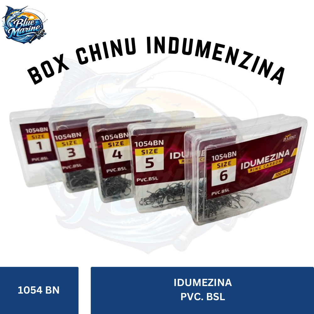 Kail Pancing DAIDO Chinu Indumenzina 1053 Seri Besar & 1054 Seri Kecil – Isi 100pcs