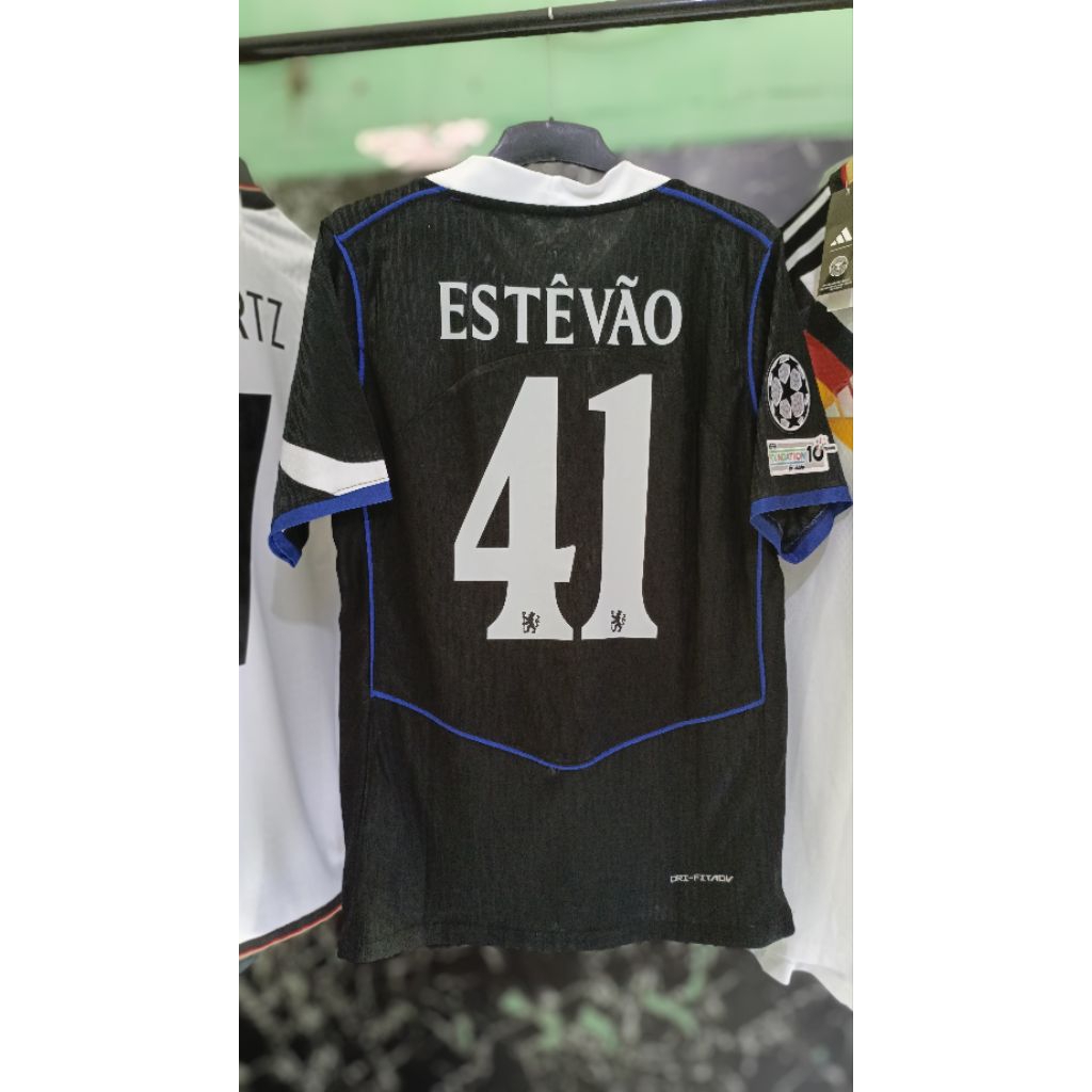 CHELSEA 3RD 2025 ESTEVAO player issue size L