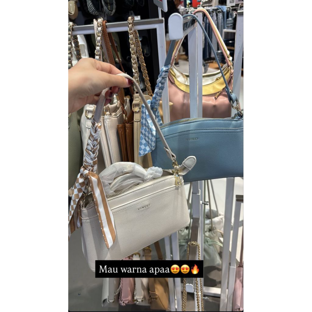 READY STOCK - TAS Vincci wanita - Original counter