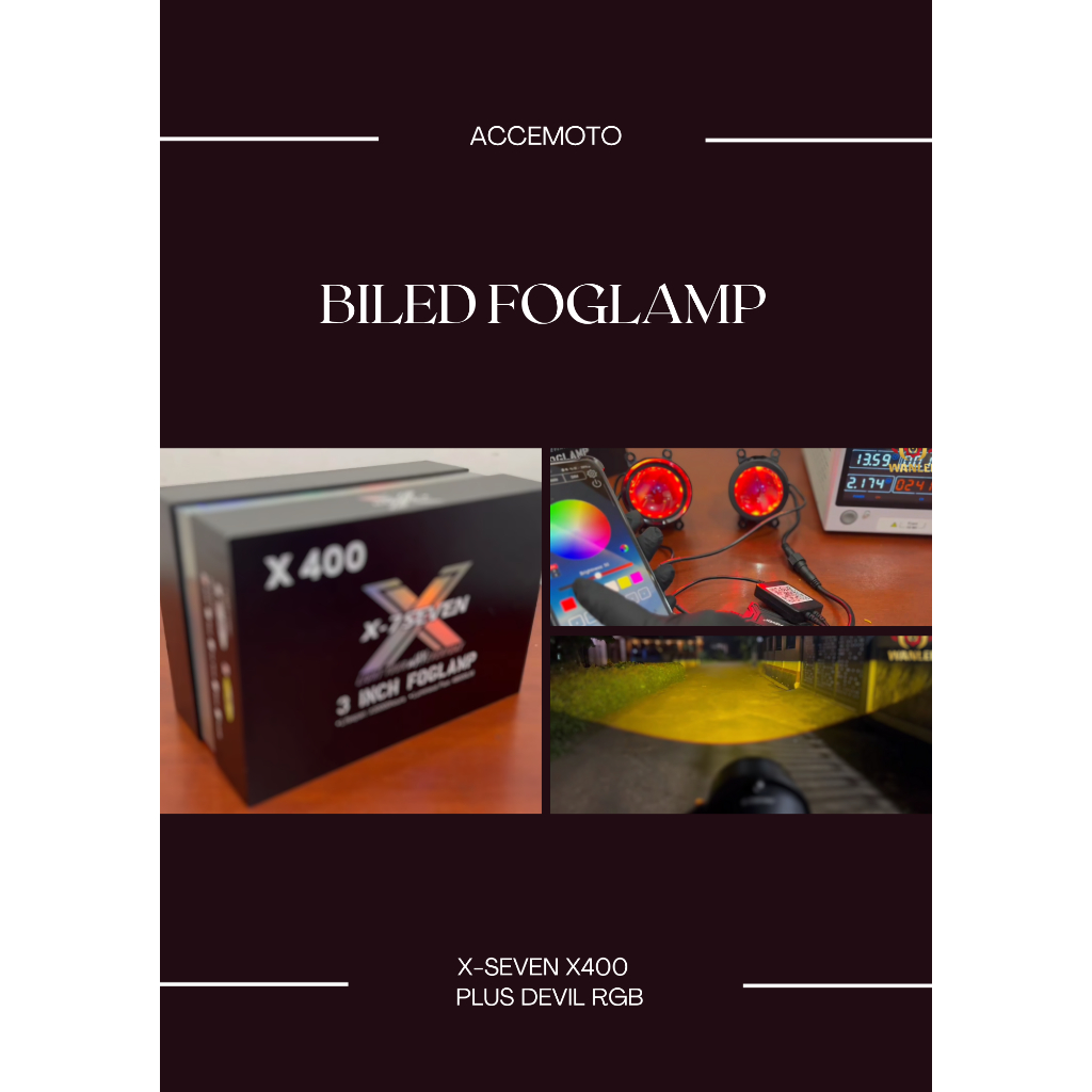 Fog Lamp Lampu Kabut Suzuki XL7 Complete