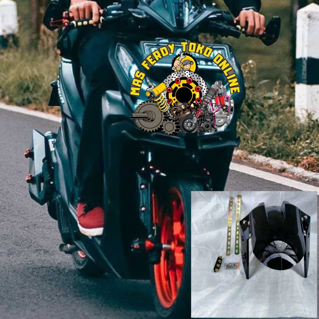 SPAKBOR DEPAN MODIF VARIO 125 LED SPAKBOR DEPAN VARIASI VARIO 125