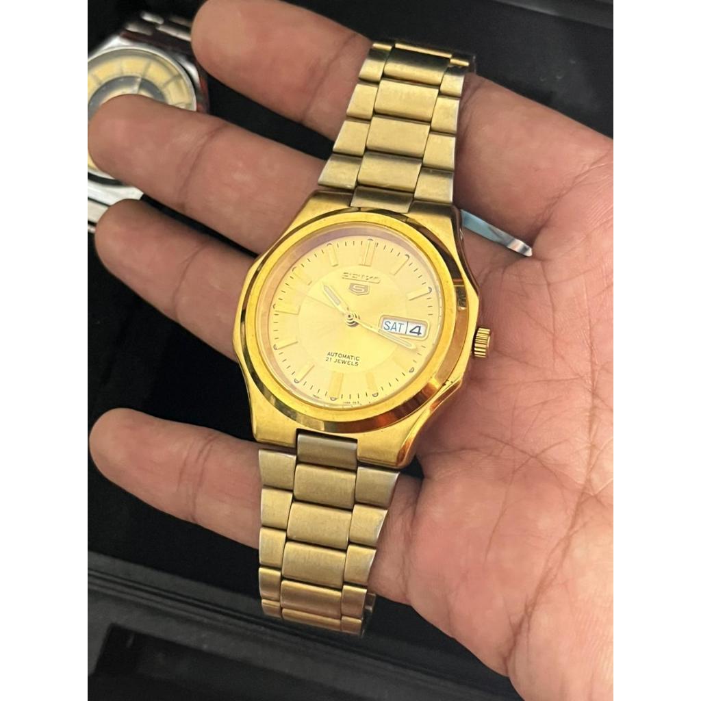 Seiko Nautilus SNKK52 7S26 Automatic Bekas Terawat Rare Bekas