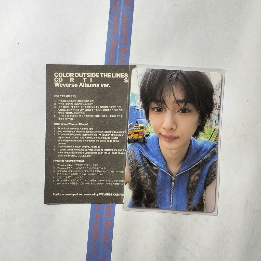 [sharing] CORTIS Color Outside The Lines WEVERSE B Ver. PHOTOCARD PC JUHOON Poca SEONGHYEON KEONHO
