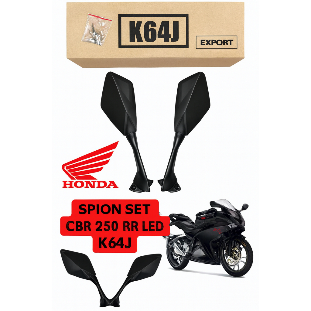 Spion Set K64J Honda CBR 250 RR Original Model – Desain Sporty & Presisi Tinggi