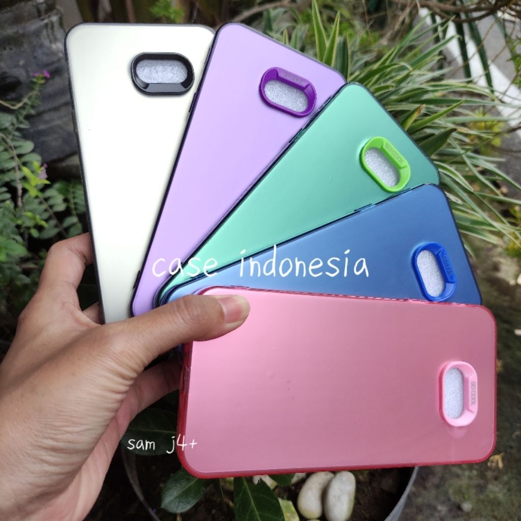 Soft Case Silikon Hologrom Samsung J4 Plus SM-J415F