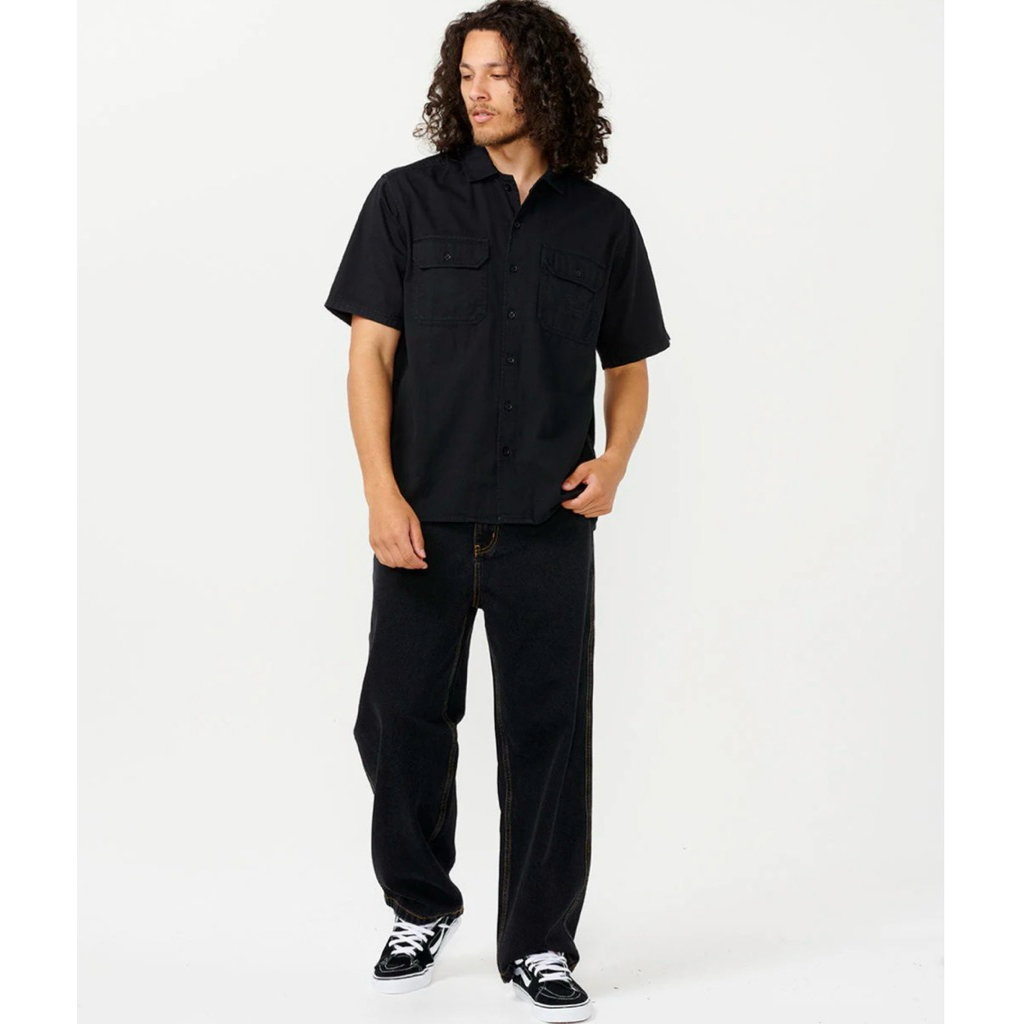 KEMEJA RIPCURL ARCHIVE BLACK