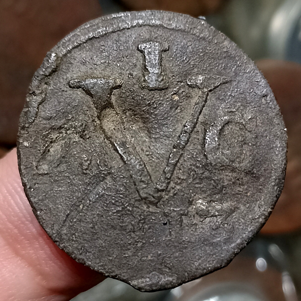 Koin Kuno Indonesia 1 Doit Java VEIC British East Indies Tahun 1813