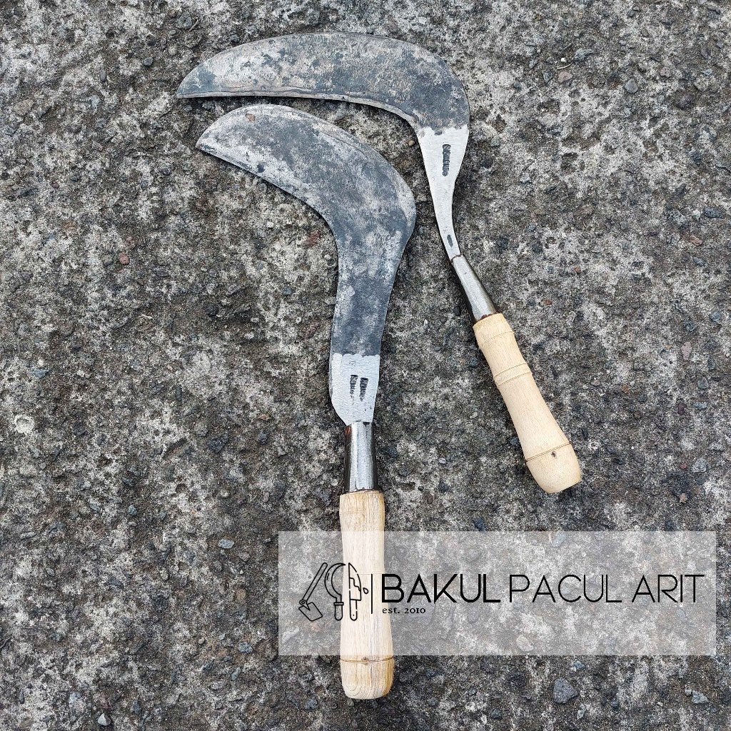 ARIT TEBANG TEBU BAHAN BAJA ISEN | SABIT BESAR PANEN TEBU BAJA TEMBUS