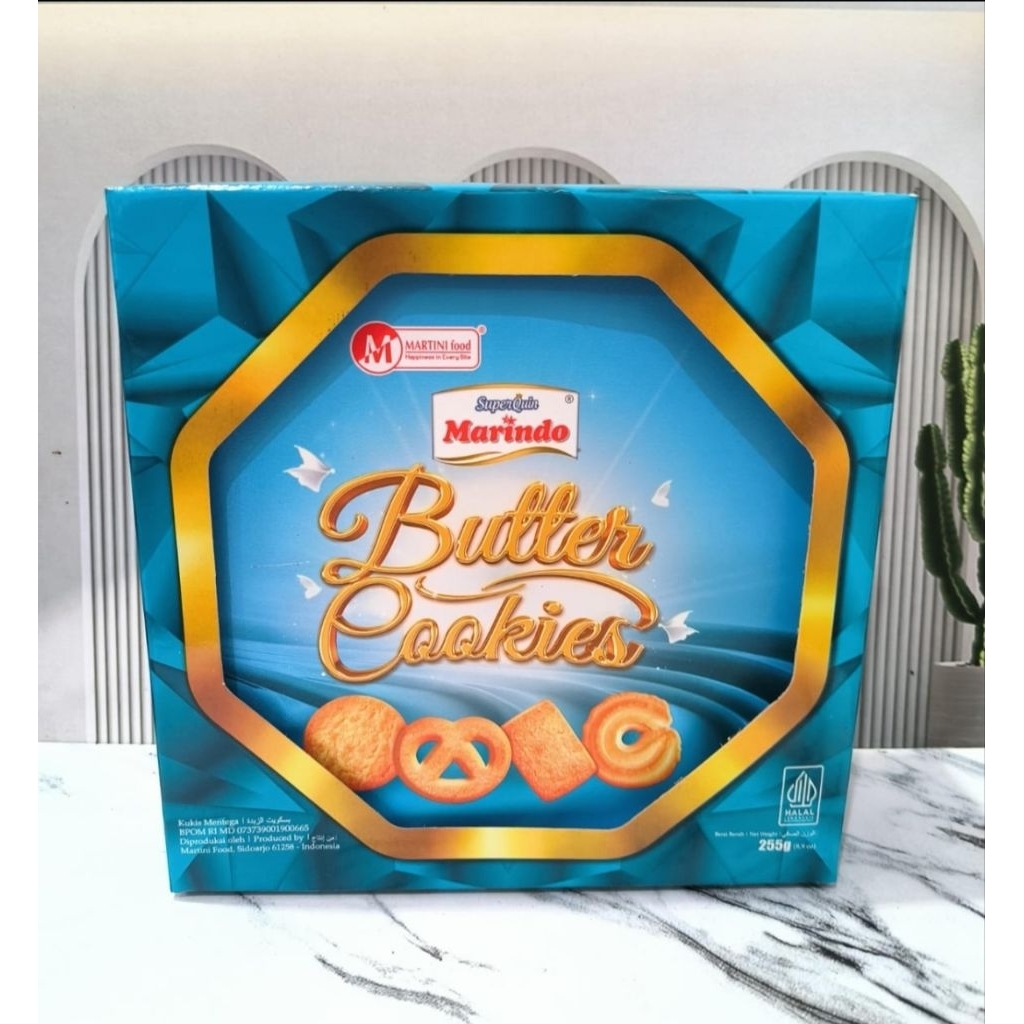 MARINDO BUTTER COOKIES OKTAGONAL