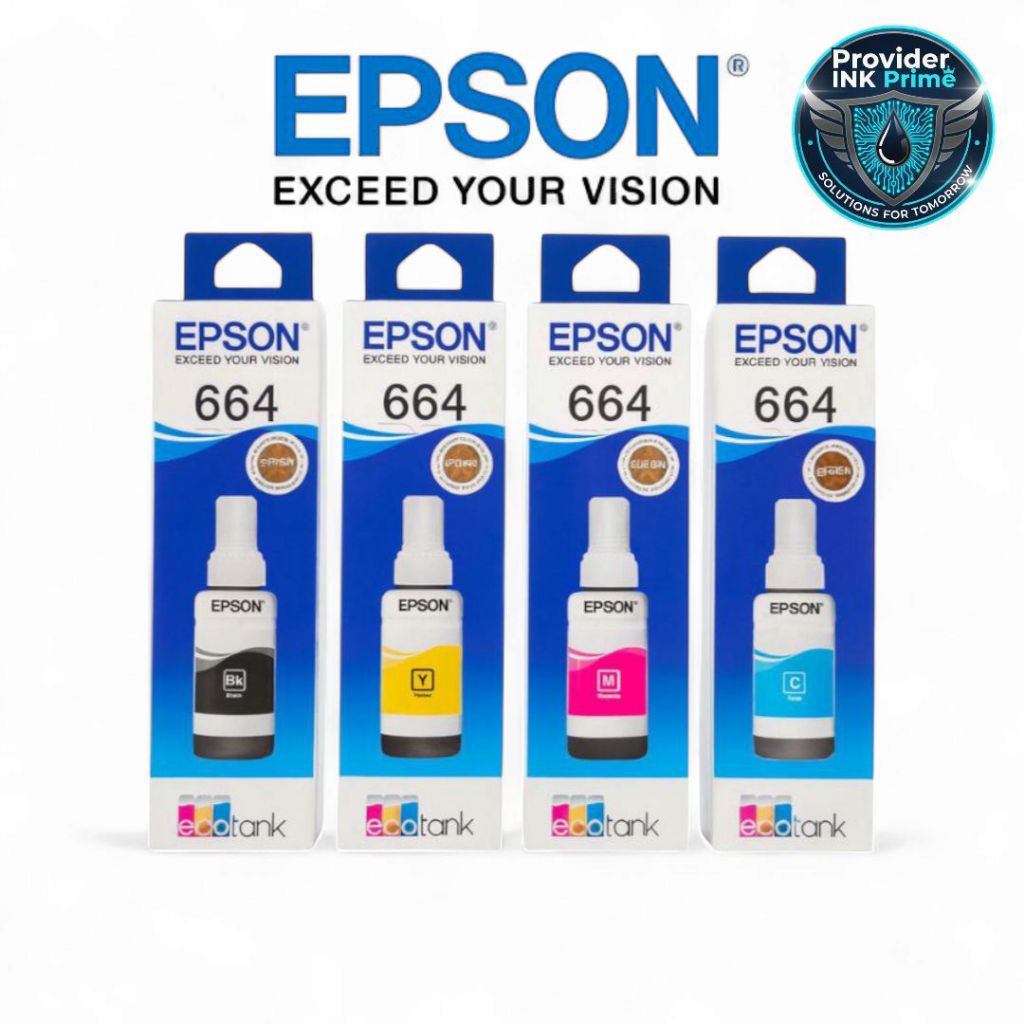 1Set Tinta Printer Epson 664 Original For epson L100/L110/L120L200/L210/L220
