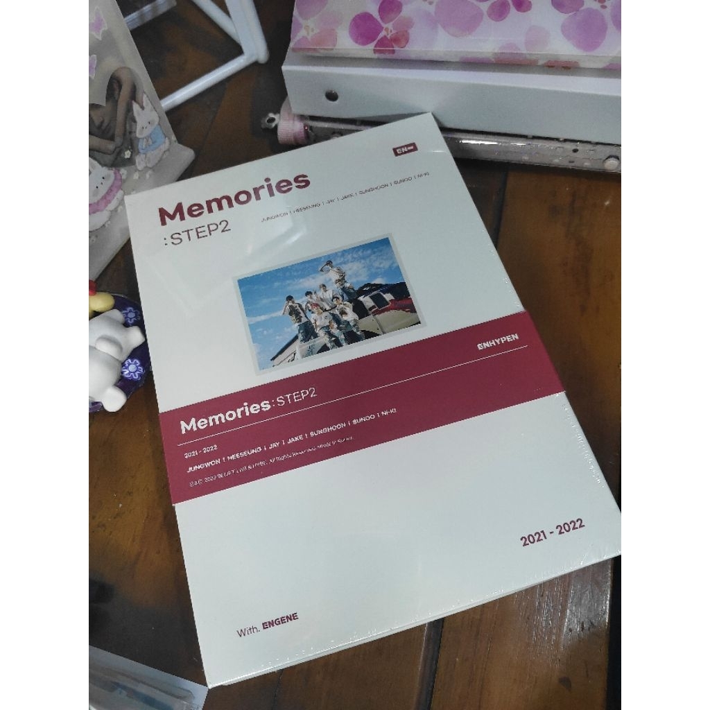 READY STOCK ENHYPEN DVD MEMORIES STEP 2 SEALED FULL SET HEESEUNG GAKURAN SUNGHOON JAKE JAY JUNGWON N