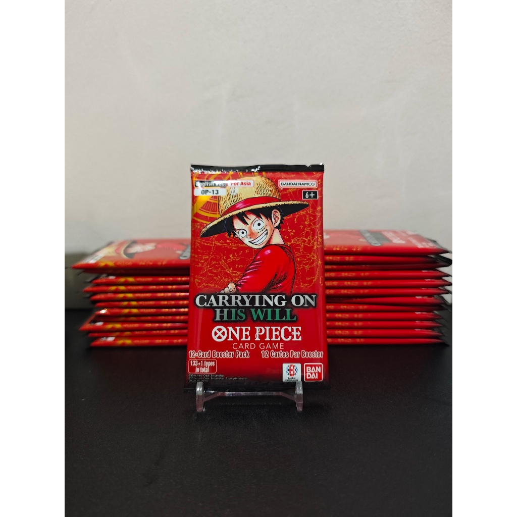 One Piece OP13 - CARRYING ON HIS WILL Sealed Booster Pack English Box - Kartu One Piece TCG