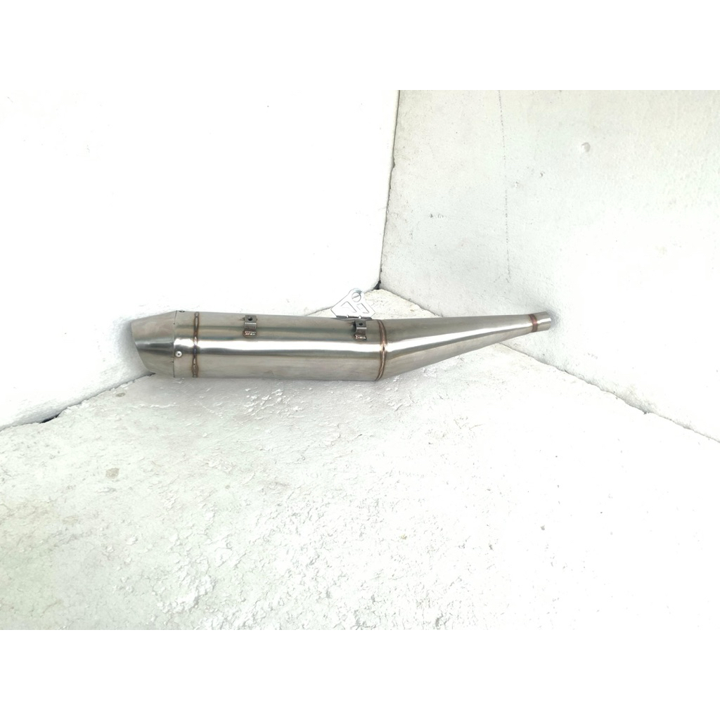 knalpot racing supra fi pnp grand supra fi supra x125 batman original AMR racing exhaust