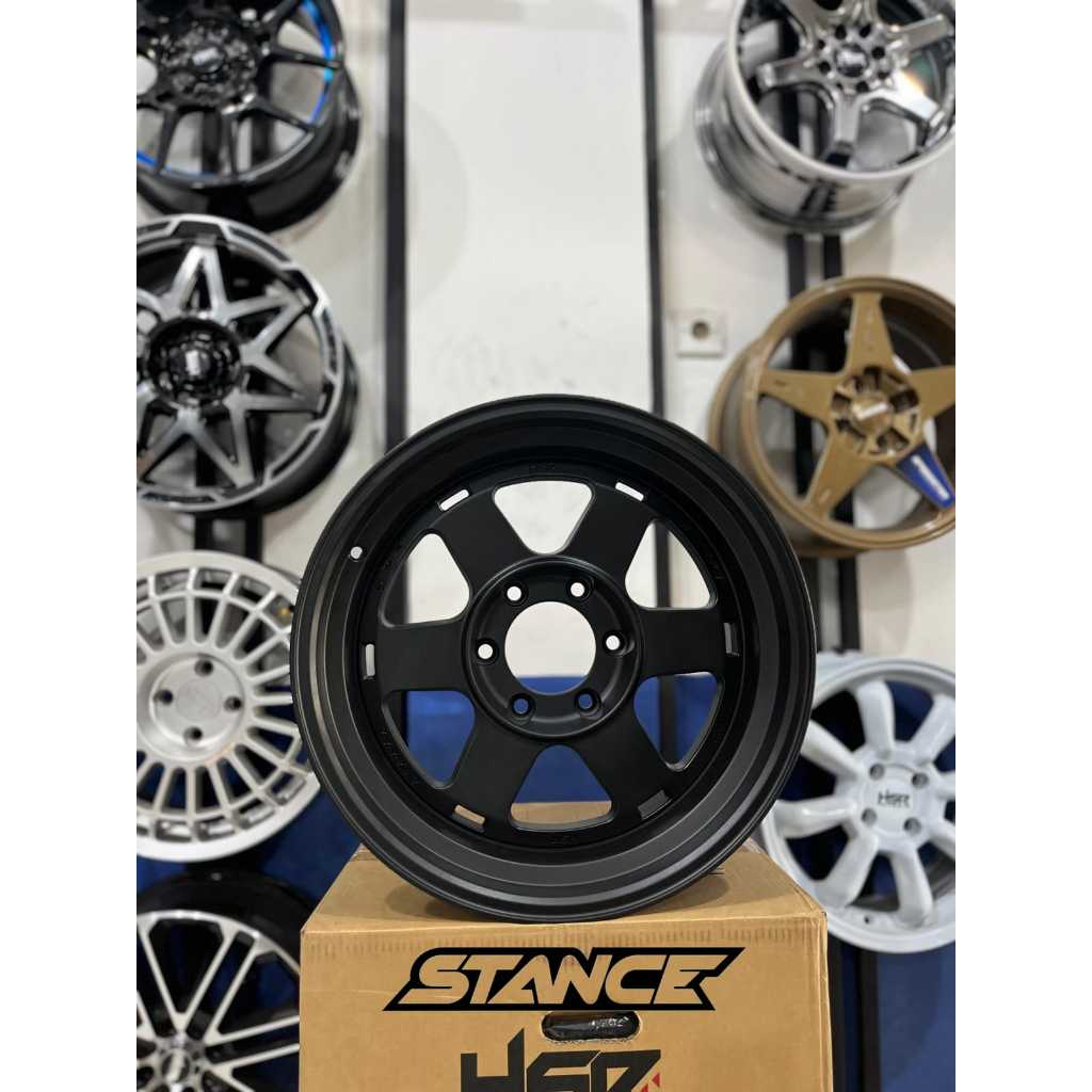 VELG MOBIL OFFROAD TE37 RING 18 HSR ETAPPE LEBAR 9 UNTUK MOBIL PAJERO FORD HILUX TRITON FORTUNER