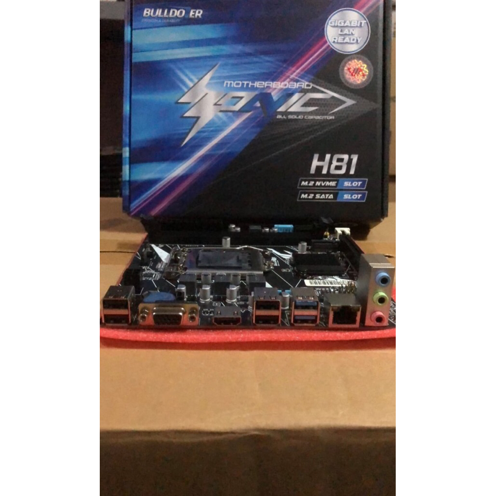 Motherboard Bulldozer H61 NVME Socket 1155