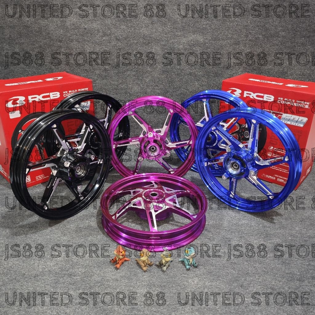 VELG RCB RACING ORIGINAL CT600 185x14 215x14 AEROX OLD AEROX NEW MIO SPORTY J SMILE M3 XEON GEAR XRI