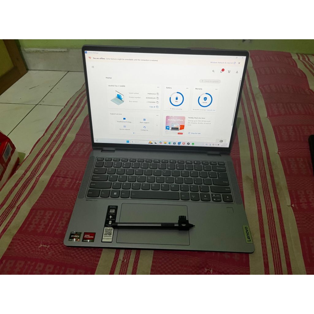 Ideapad flex5 2025 ram 8GB SSd 512 GB