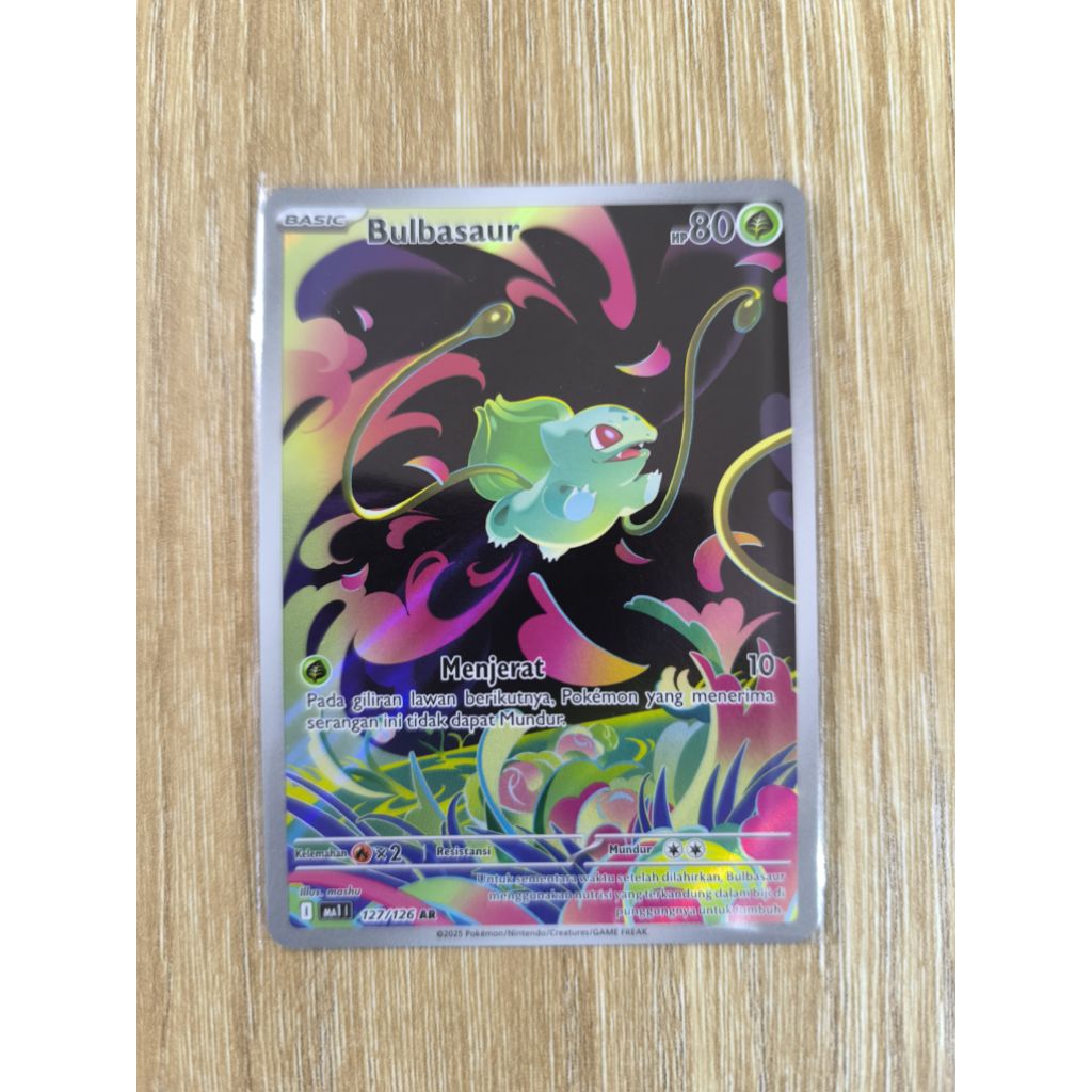 Bulbasaur Ma1 ID #127/126 AR TCG Pokemon