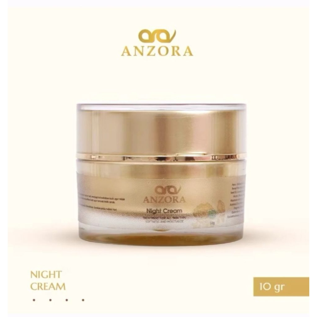 ANZORA NIGHT CREAM GLOW KLINIK