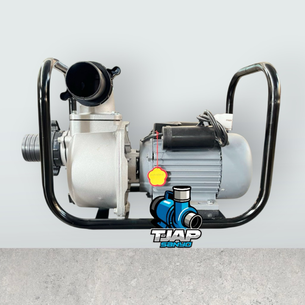 Pompa Air  SNB 80 3 Inch ,Dinamo Penggerak Wipro 3 hp listrik 1 Phase