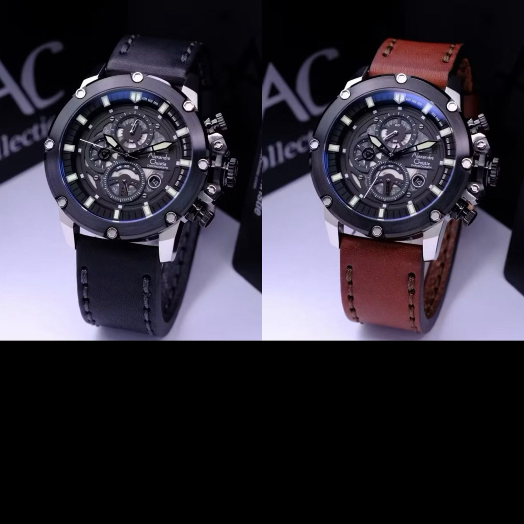 Jam Tangan Pria Alexandre Christie 6564 AC6564 AC 6564MC (ORIGINAL)