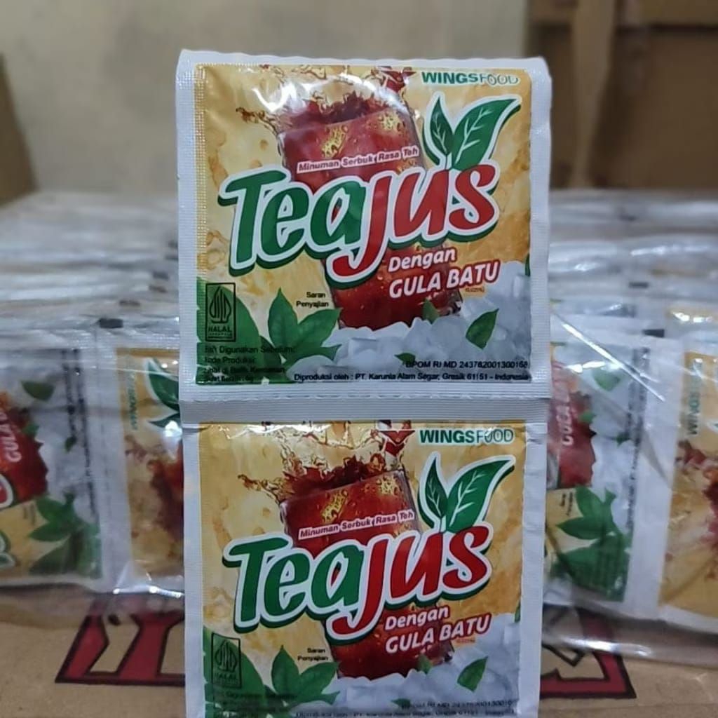 Tea Jus 1 Pack ( 6 Renceng )