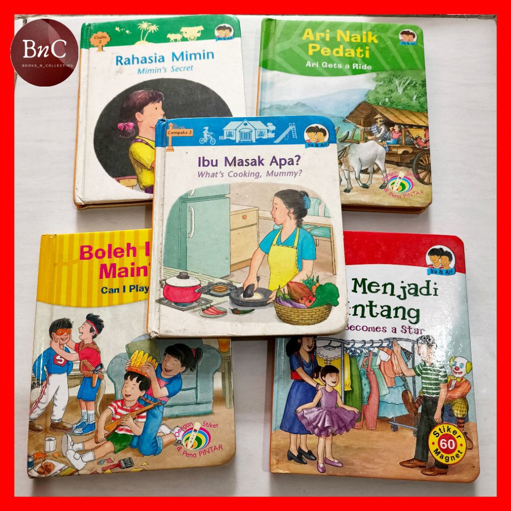 Boardbook anak ira ari preloved
