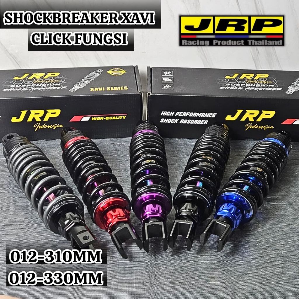 Shockbreaker JRP Model XAVI Original JRP Non Tabung Shock Belakang click JRP uk 310 & 330 Universal