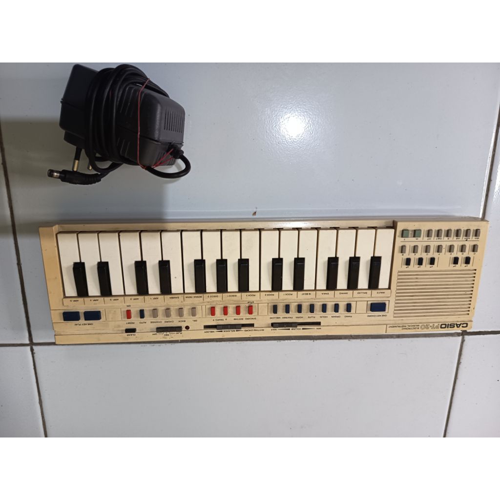 piano keyboard mini casio PT20, bekas normal